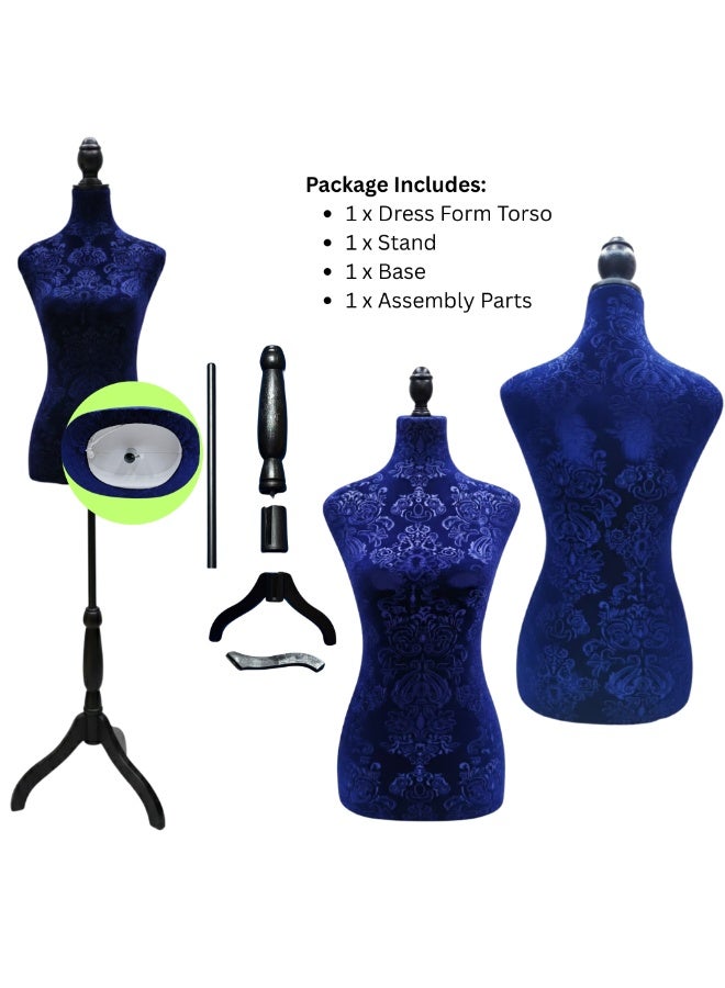 أورتوك جسم مانكن كامل قابل للتعديل مع حامل – يصل إلى 173 سم - Image 4